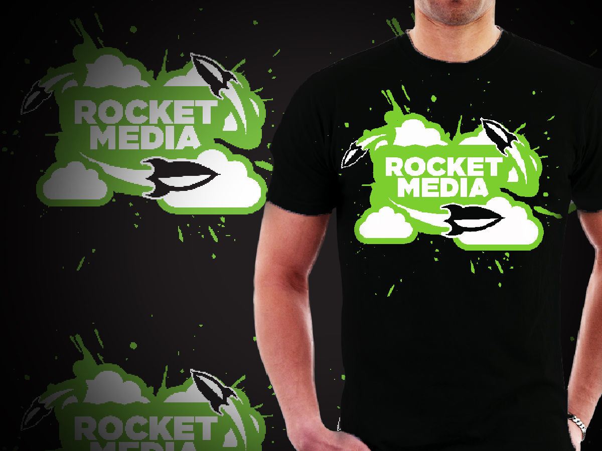 Diseño de Camiseta por Soap para Rocket Media | Diseño #1533852