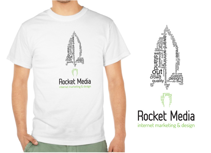 T-Shirt-Design von SR Brandon für Rocket Media | Design #1545608