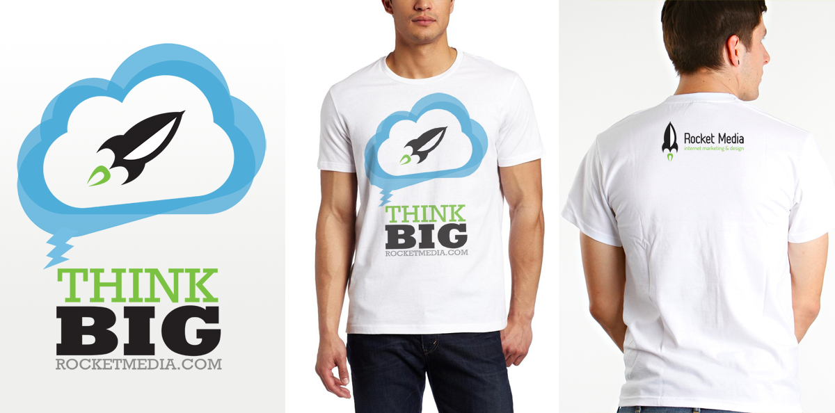 T-Shirt-Design von Parry PRK für Rocket Media | Design #1516840