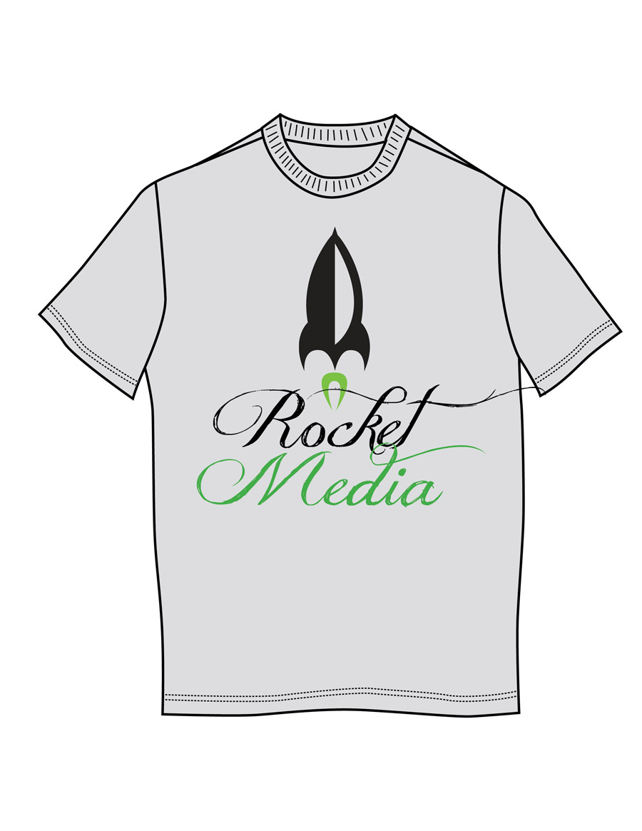 T-shirt Design by gakdesign for Rocket Media | Design #1538897