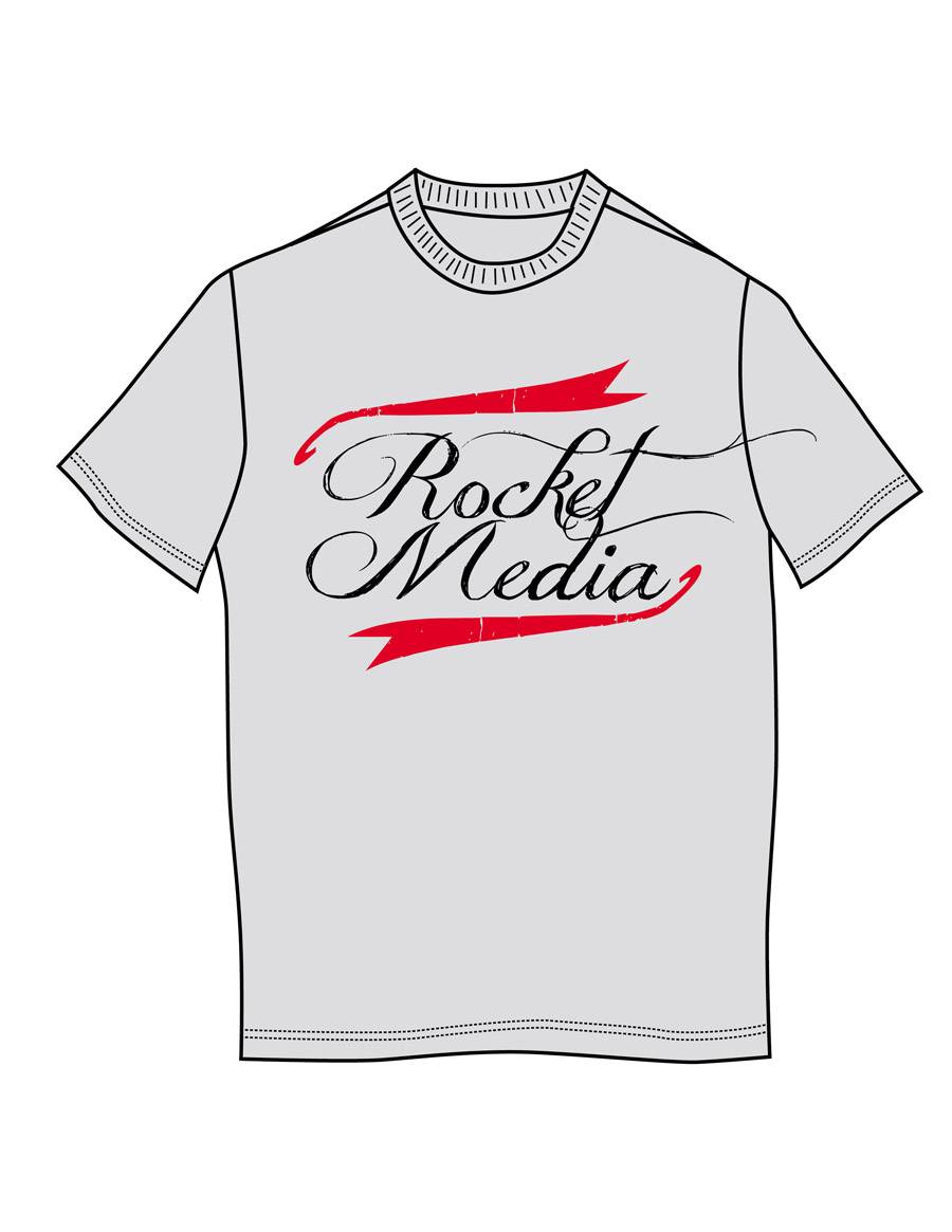T-shirt Design by gakdesign for Rocket Media | Design #1538899