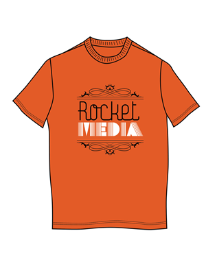 T-shirt Design by gakdesign for Rocket Media | Design: #1538905