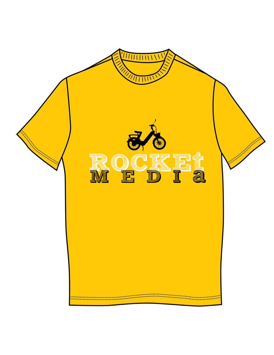 T-shirt Design by gakdesign for Rocket Media | Design #1538909