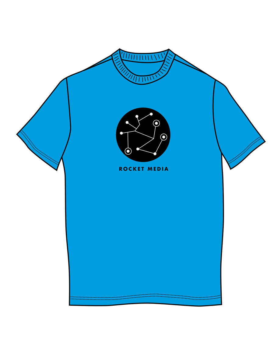 T-shirt Design by gakdesign for Rocket Media | Design #1542769