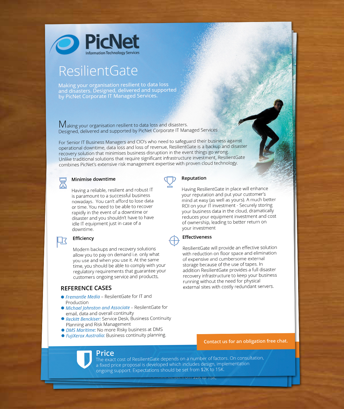 Flyer Design by Ælx for PicNet Pty Ltd | Design #5498871