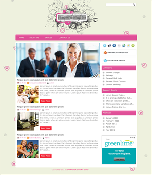 Wordpress Design by Rohit Gangully for this project | Design: #284804