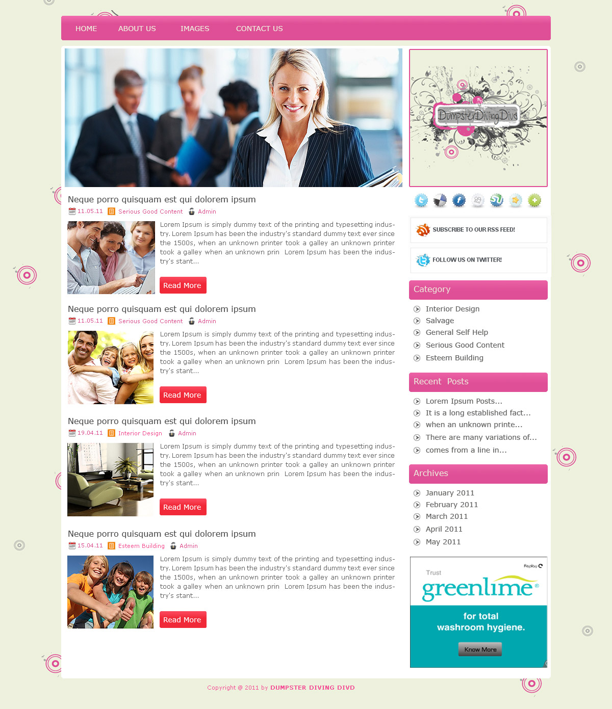 WordPress-Design von Rohit Gangully für dieses Projekt | Design #285411