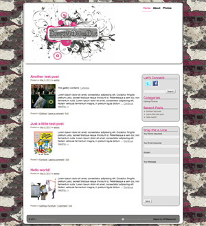 Design Wordpress par geekygirl