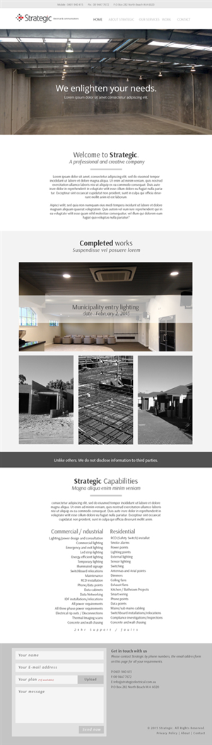 Diseño Web por WYSIWYG para este proyecto | Diseño: #5477361
