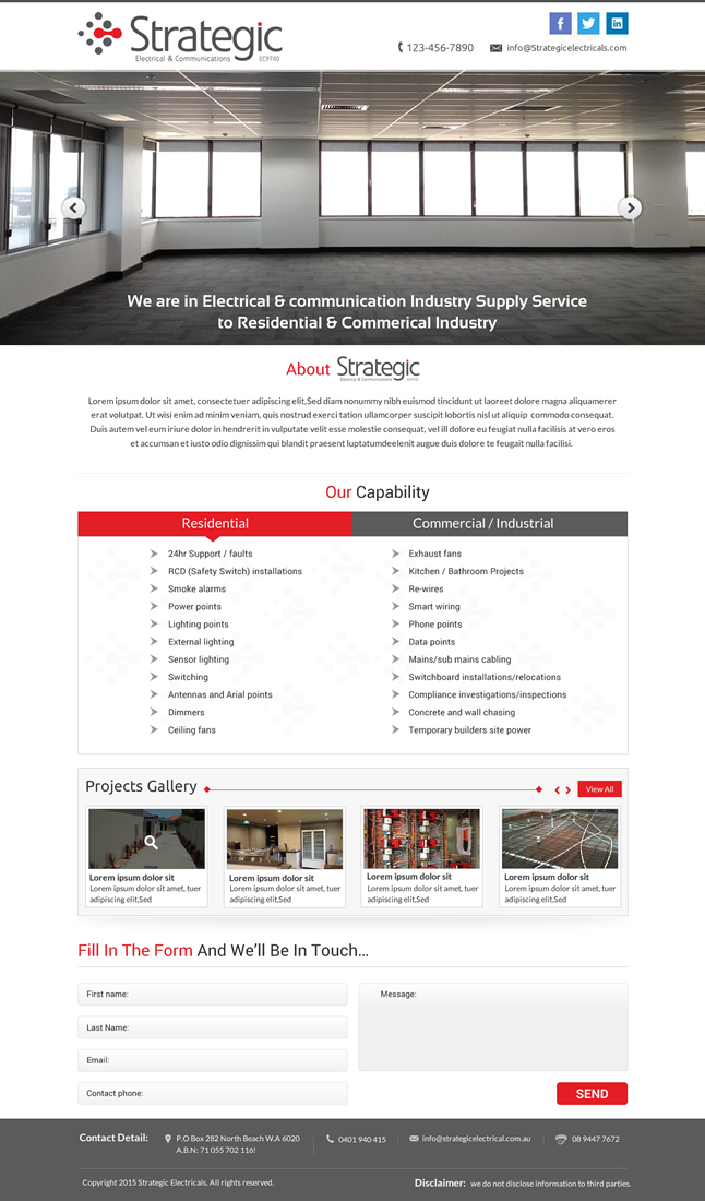 Web Design par Sbss pour ce projet | Design #5486918