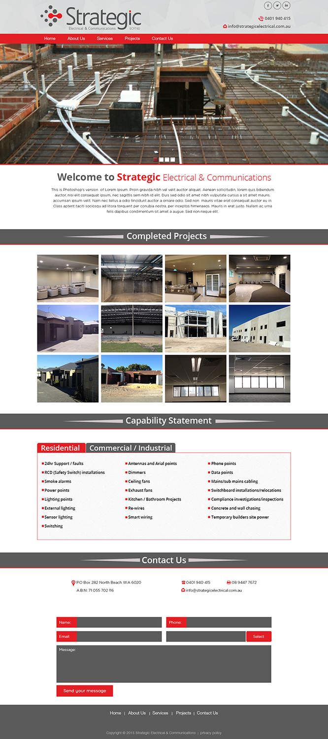 Web Design by Tanvir for this project | Design #5485059