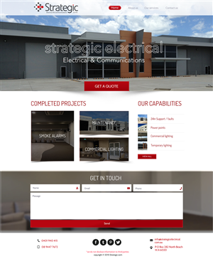 Diseño Web por Behriatech para este proyecto | Diseño: #5512619