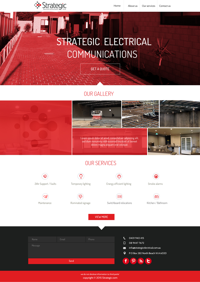Diseño Web por Behriatech para este proyecto | Diseño #5519137
