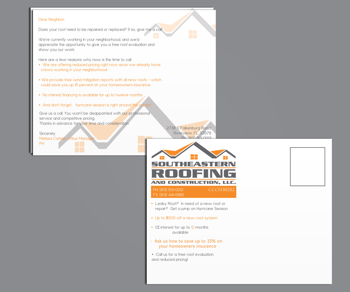 Postkarten-Design von Stream Graphics für dieses Projekt | Design #5513439