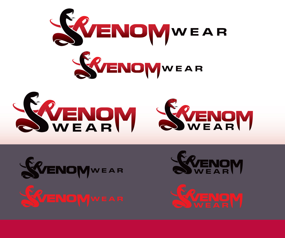 Diseño de Logo por AD-X para venom wear | Diseño #1519166