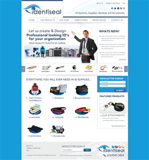 Web Design par TechWise pour The E Team | Design : #1559664