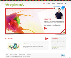 Web Design by pb for this project | Design: #1520000