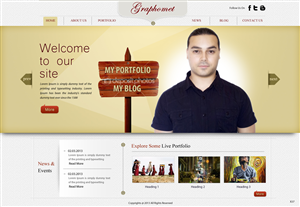 Web Design by pb for this project | Design: #1523103