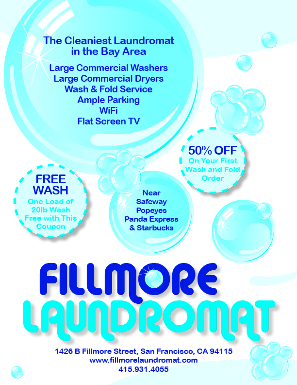 Flyer Design by Laser Creations for Fillmore Laundromat | Design #1514741
