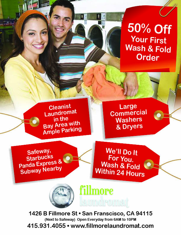 Flyer Design by Laser Creations for Fillmore Laundromat | Design #1525234