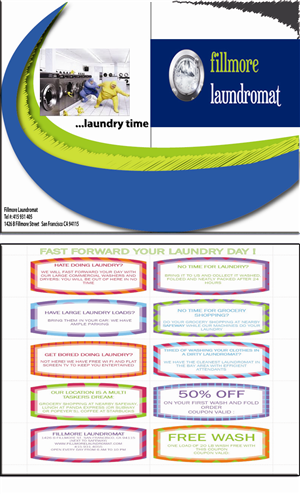 Flyer Design by arch_mahfuz for Fillmore Laundromat | Design: #1522653
