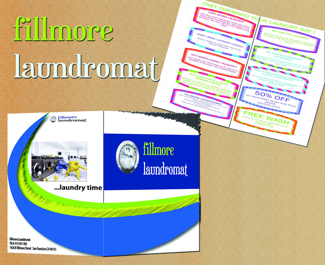 Flyer Design by arch_mahfuz for Fillmore Laundromat | Design #1525231