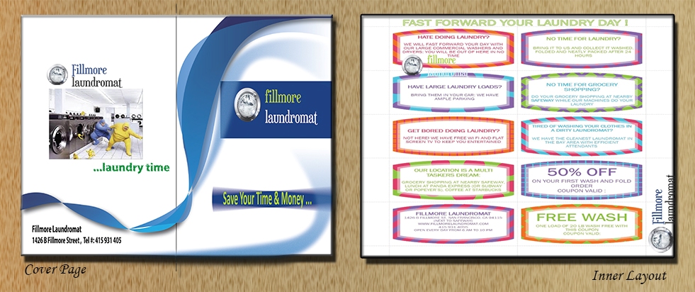 Flyer Design by arch_mahfuz for Fillmore Laundromat | Design #1541513