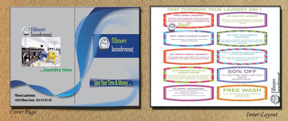 Flyer Design by arch_mahfuz for Fillmore Laundromat | Design #1541525