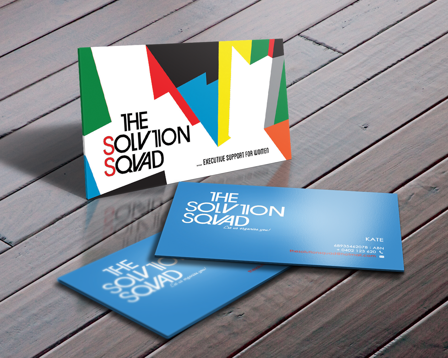Design de Carte de Visite par Sarah Mathews pour The Solution Squad | Design #1517504