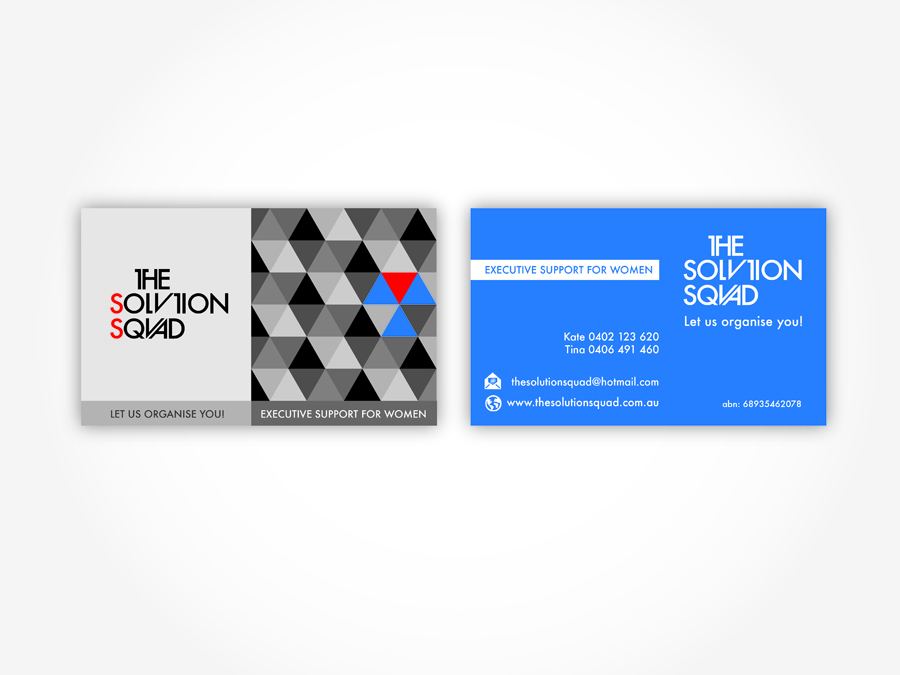 Visitenkarten-Design von Phoenix Dragon für The Solution Squad | Design #1515657