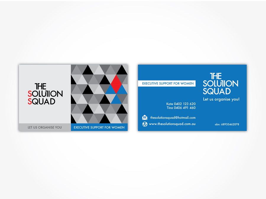 Visitenkarten-Design von Phoenix Dragon für The Solution Squad | Design #1525741