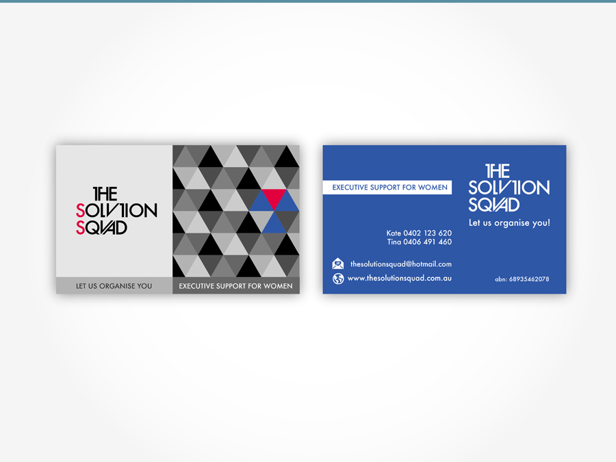 Design de Carte de Visite par Phoenix Dragon pour The Solution Squad | Design #1527357