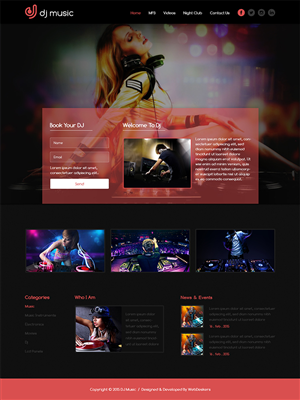 Design Wordpress par web deskers pour ce projet | Design #5504694