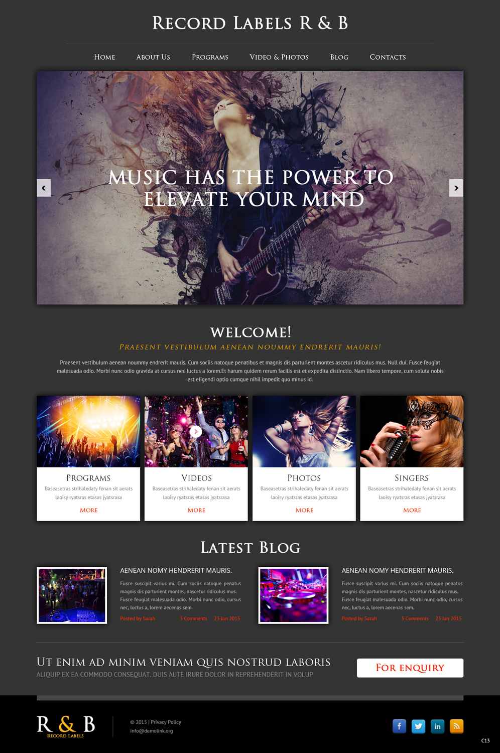 Wordpress Design by pb for this project | Design #5490452