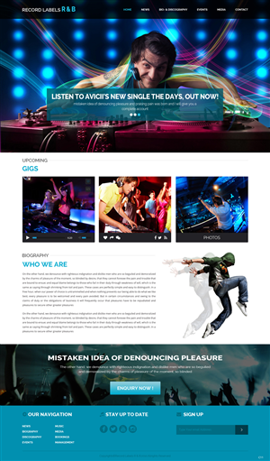 Wordpress Design by pb for this project | Design: #5490458