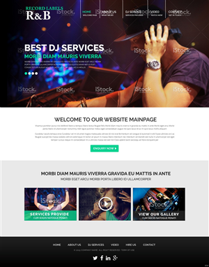 Wordpress Design by pb for this project | Design: #5490470