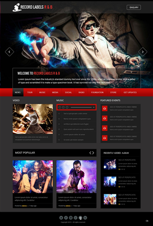 Wordpress Design by pb for this project | Design: #5490473