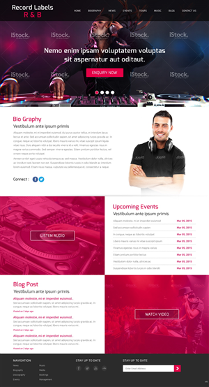 Wordpress Design by pb for this project | Design: #5506307