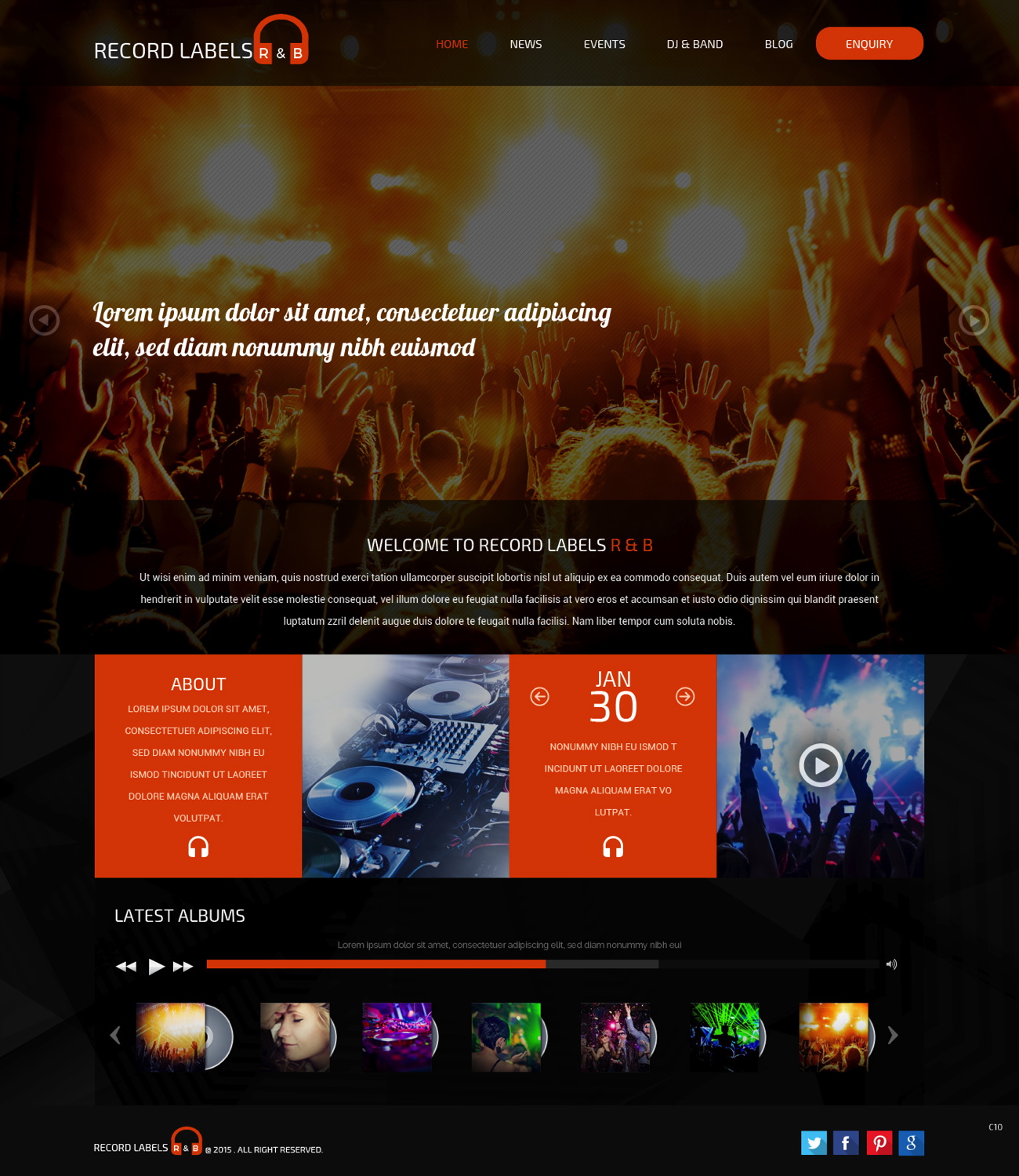 Wordpress Design by pb for this project | Design #5506316