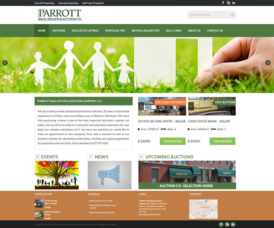 Wordpress Design by  Adwise for AuctionServices.com, Inc. | Design #5510899