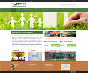 Wordpress Design by  Adwise for AuctionServices.com, Inc. | Design #5510899