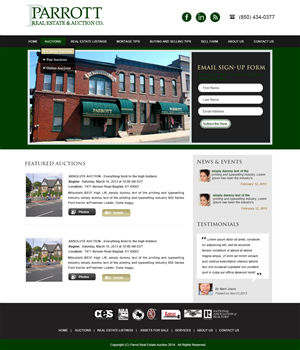 Wordpress Design by webxvision