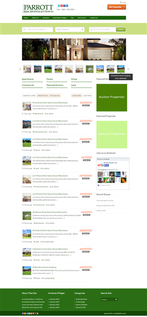 Wordpress Design by DesignLab for AuctionServices.com, Inc. | Design: #5504145