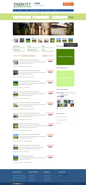 Wordpress Design by DesignLab for AuctionServices.com, Inc. | Design: #5504148