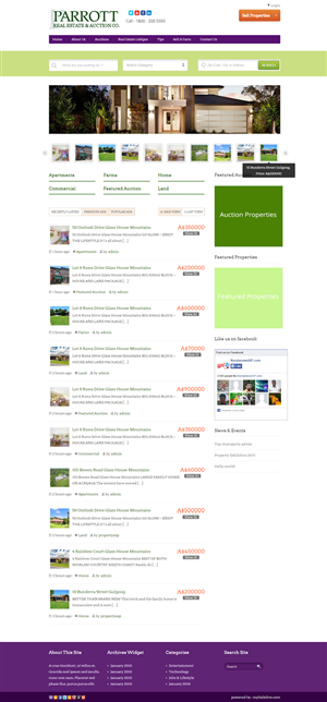 Wordpress Design by DesignLab for AuctionServices.com, Inc. | Design: #5504153