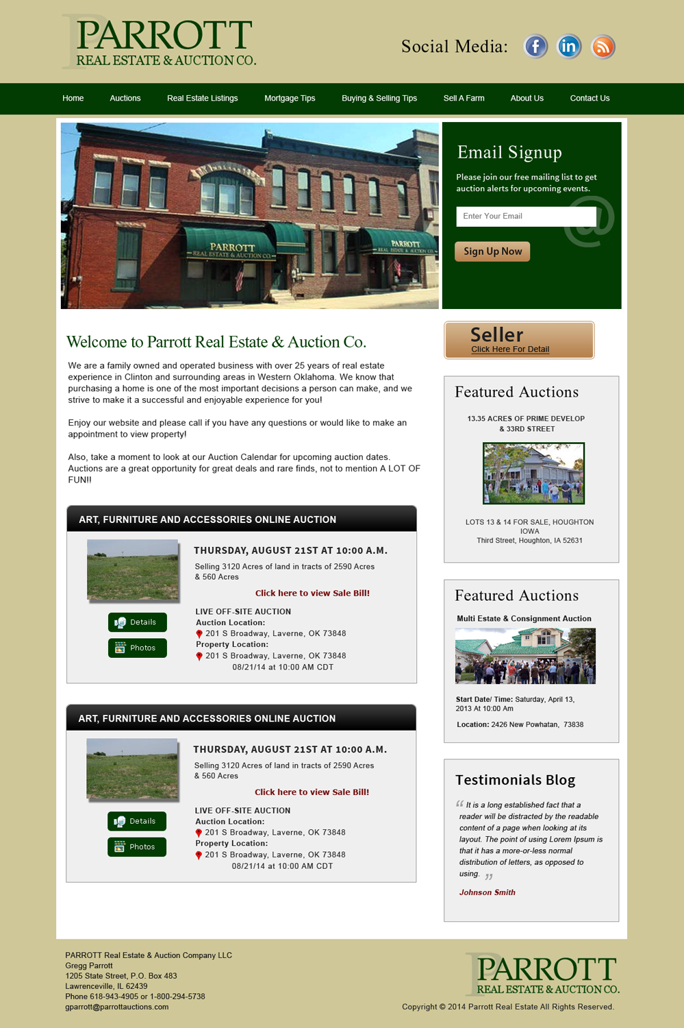 Wordpress Design by Smart Guru for AuctionServices.com, Inc. | Design #5514262