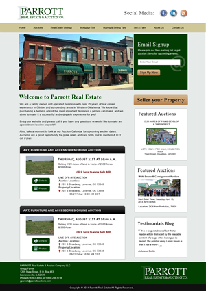 Wordpress Design by Smart Guru for AuctionServices.com, Inc. | Design: #5514651