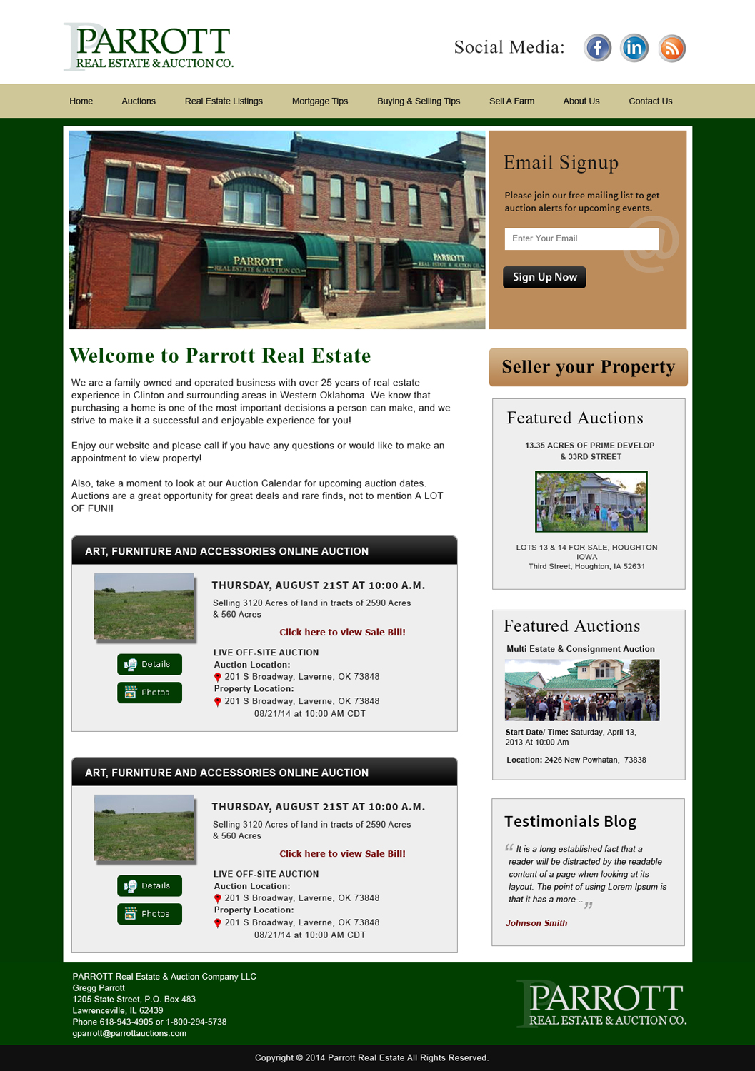 Wordpress Design by Smart Guru for AuctionServices.com, Inc. | Design #5514676