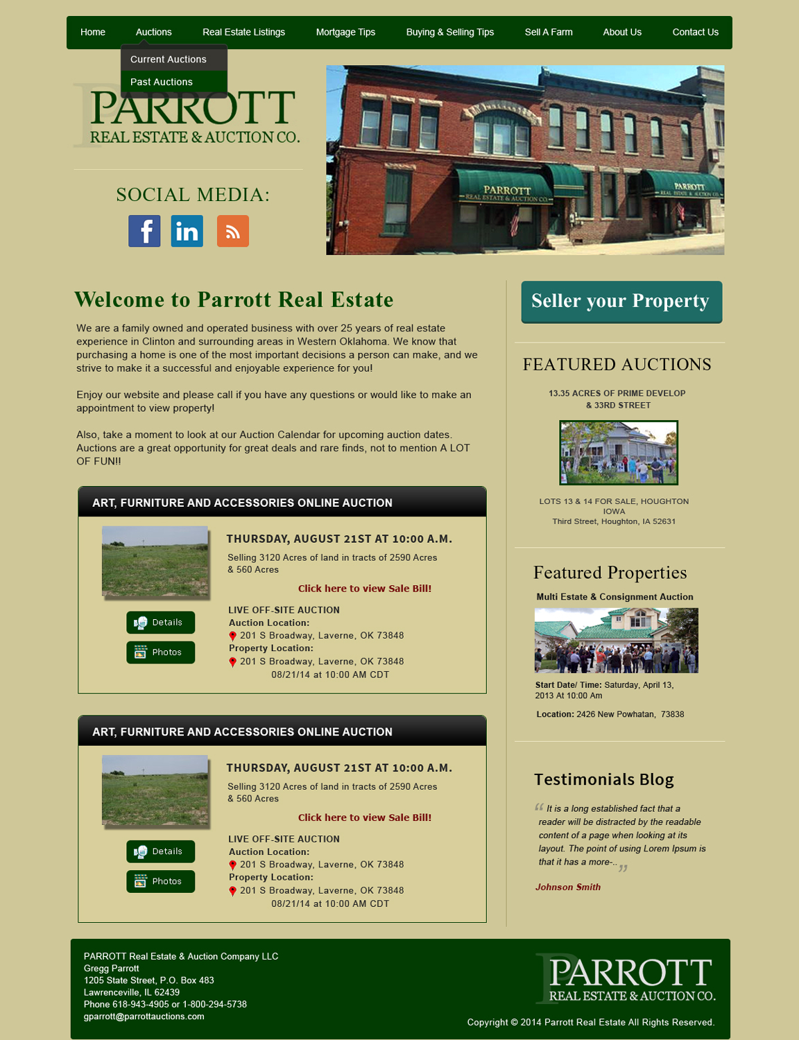 Wordpress Design by Smart Guru for AuctionServices.com, Inc. | Design #5514803