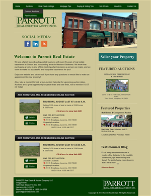 Wordpress Design by Smart Guru for AuctionServices.com, Inc. | Design: #5514803